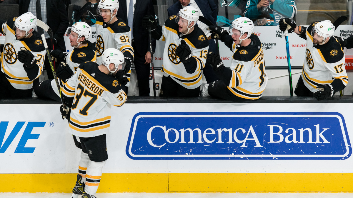 Boston Bruins captain Patrice Bergeron