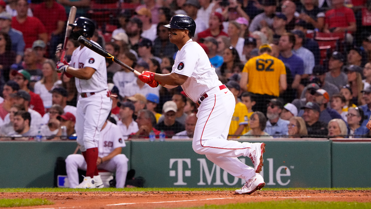 Boston Red Sox third baseman Rafael Devers
