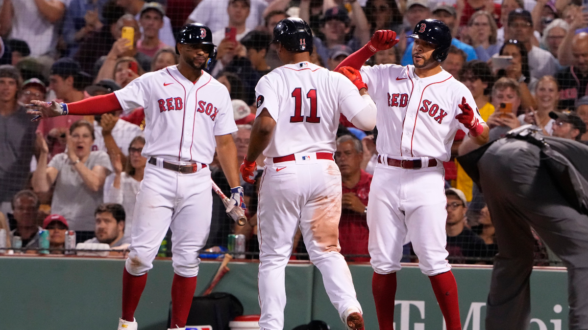 Boston Red Sox third baseman Rafael Devers