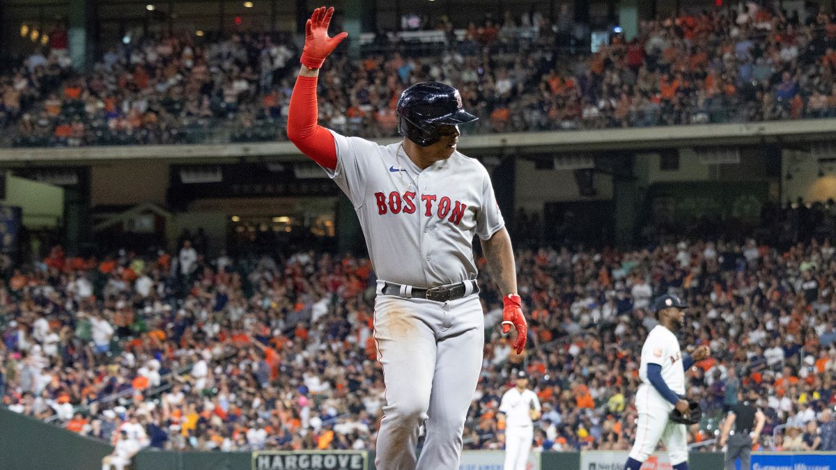 Boston Red Sox third baseman Rafael Devers