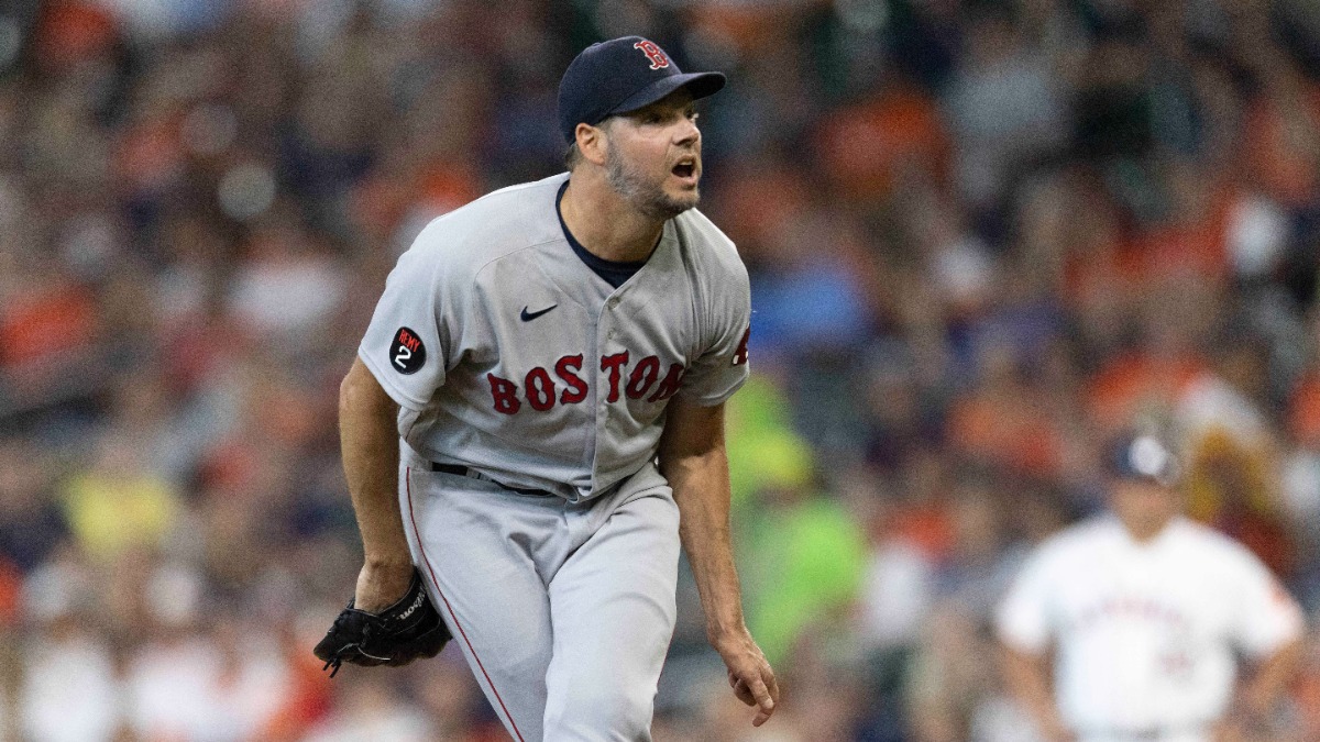 Boston Red Sox starting pitcher Rich Hill