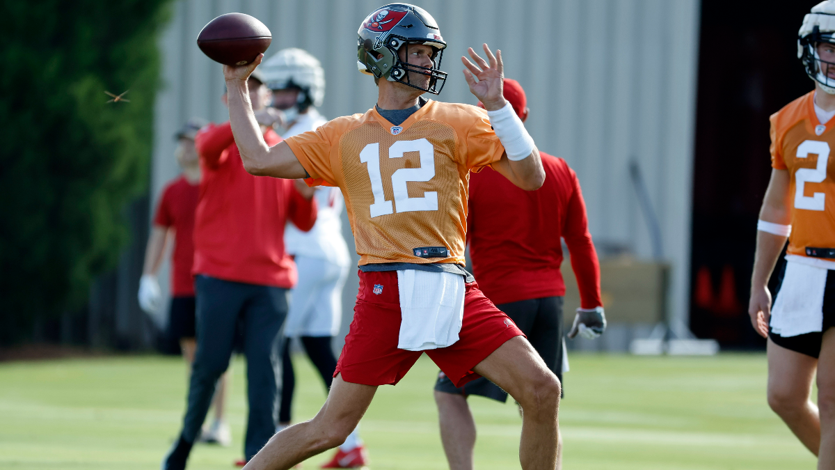 Tampa Bay Buccaneers quarterback Tom Brady