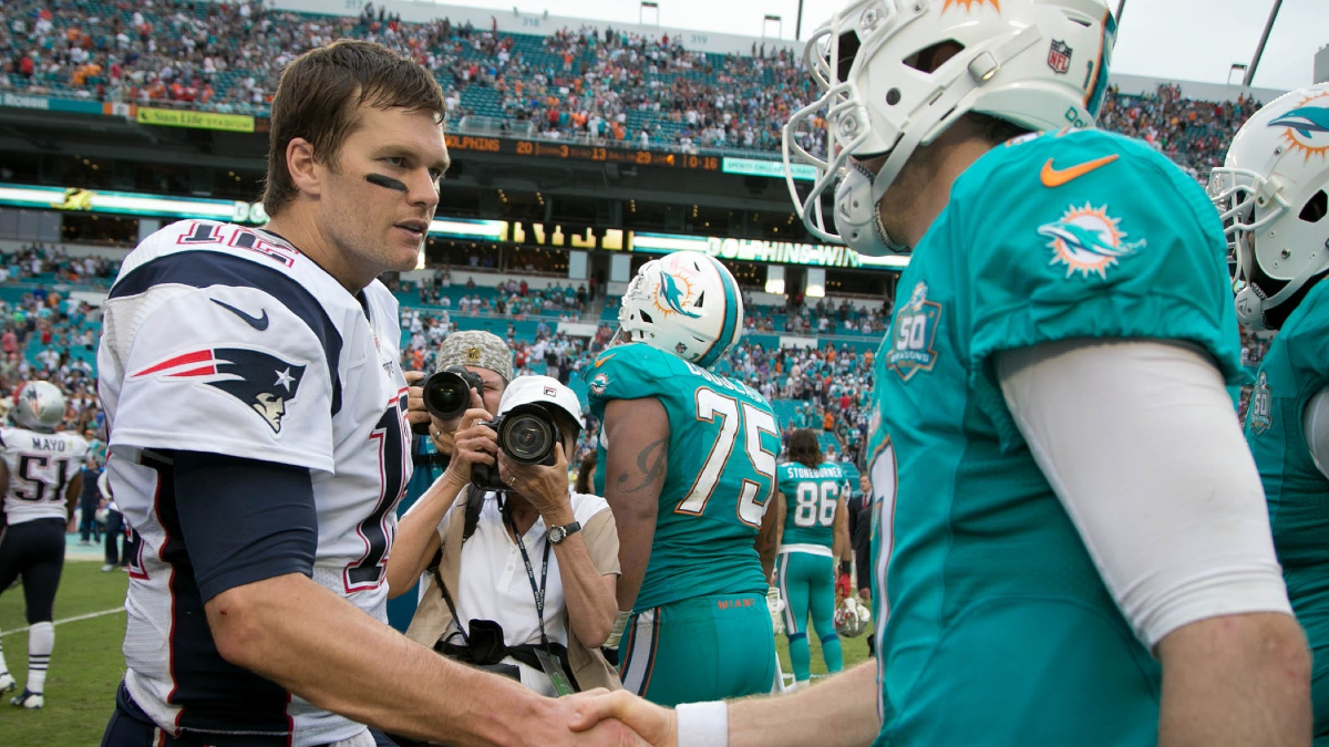 New England Patriots quarterback Tom Brady