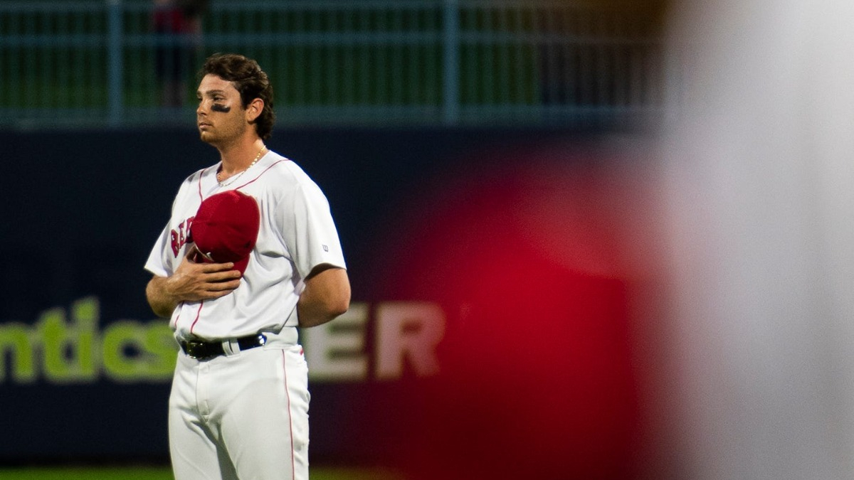 Worcester Red Sox first baseman Triston Casas