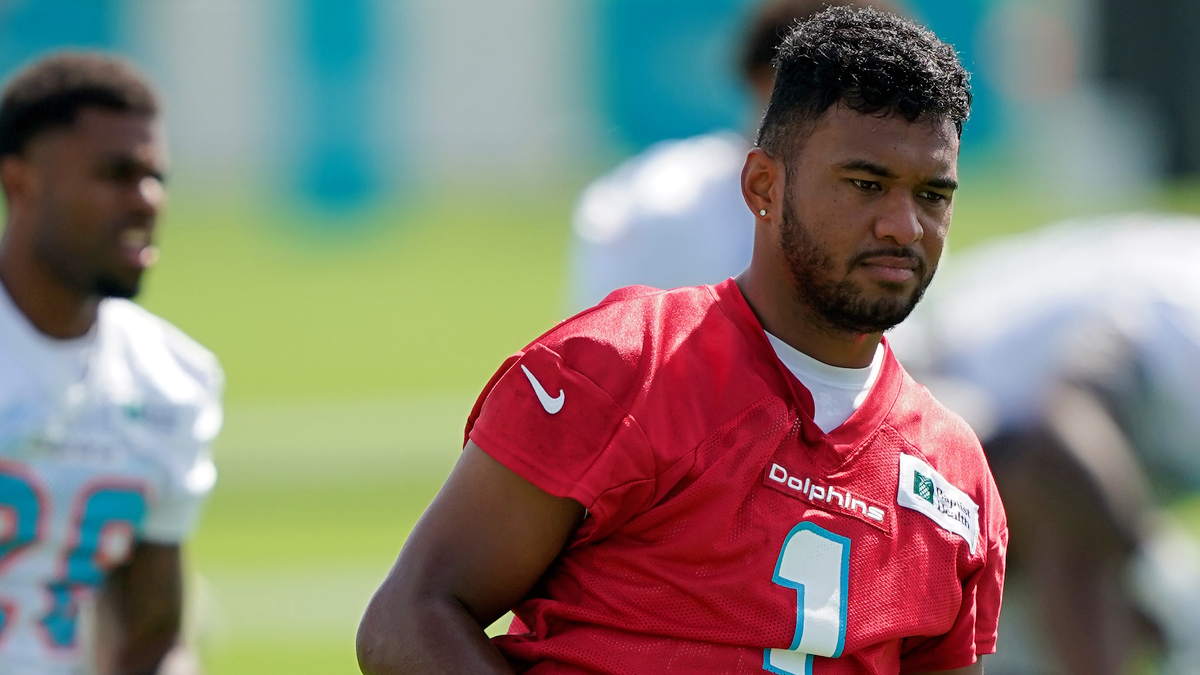 Miami Dolphins quarterback Tua Tagovailoa