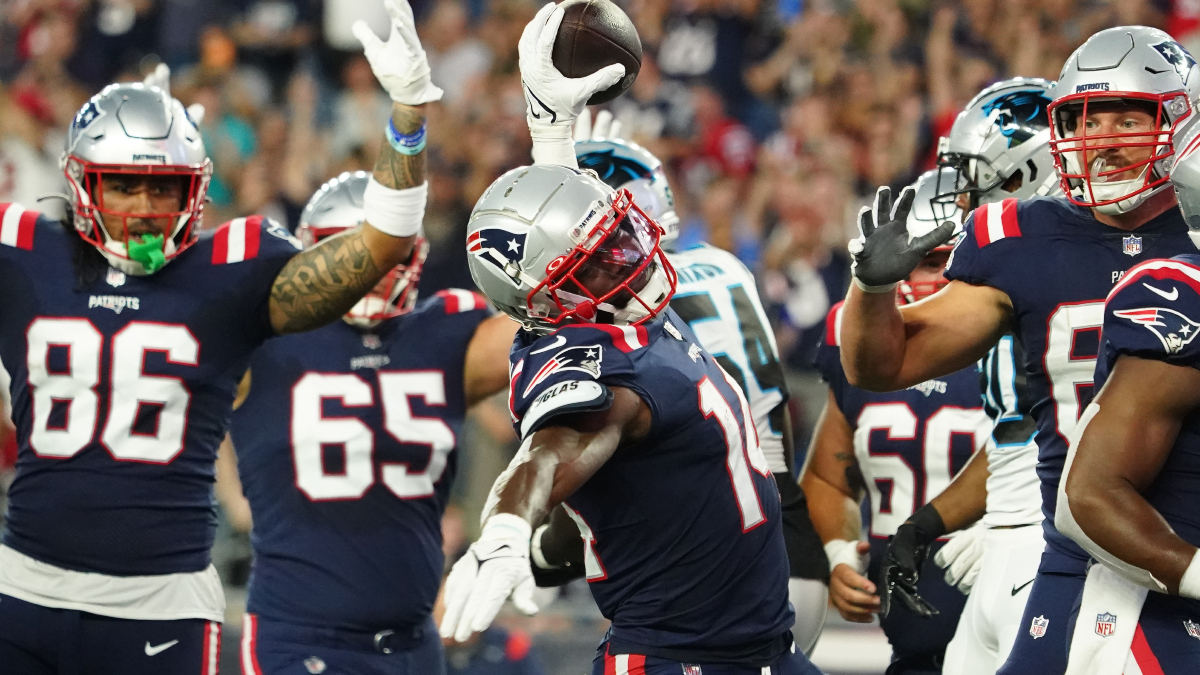New England Patriots wide receiver Ty Montgomery