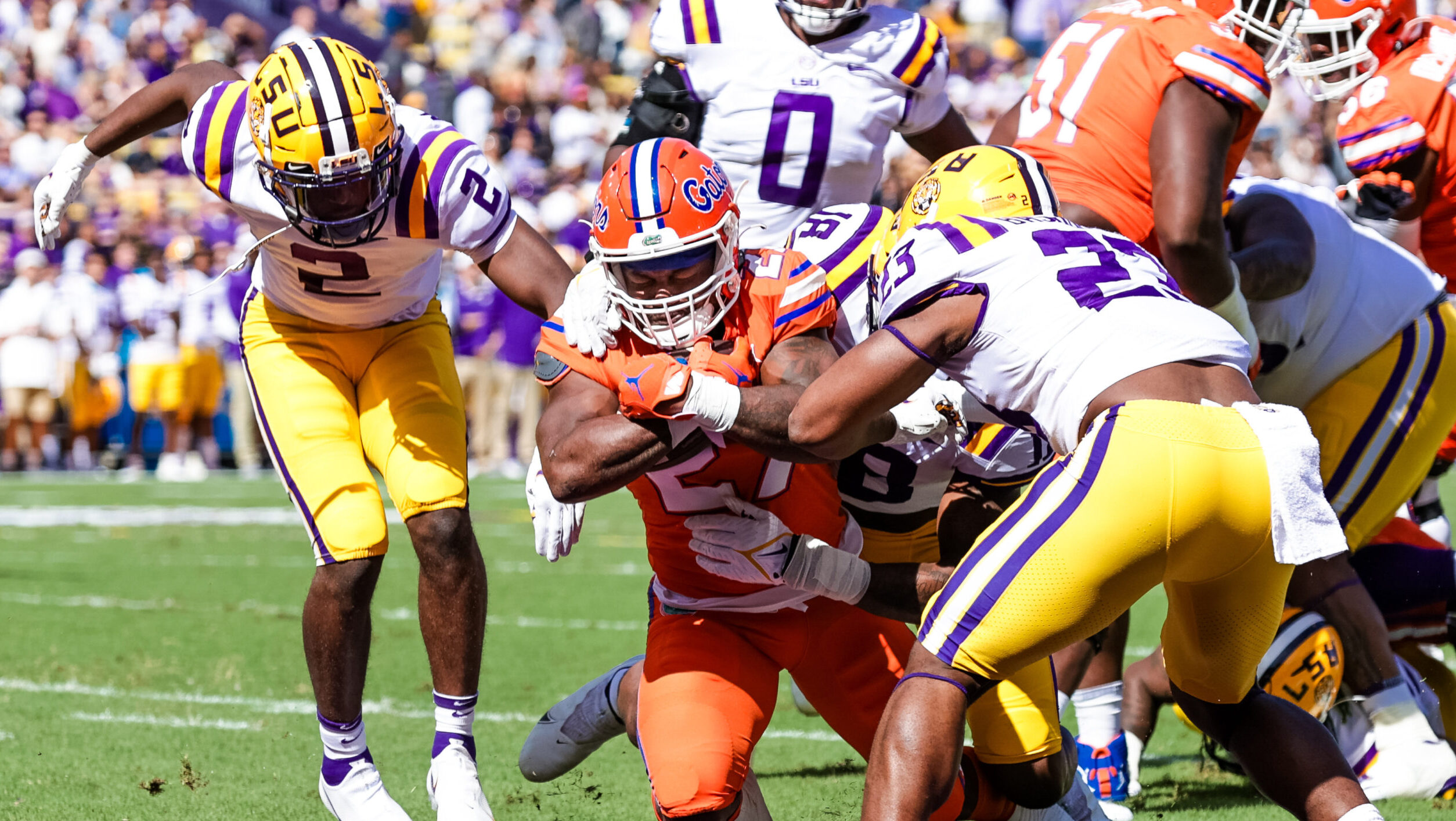 NCAA Football: Florida at Louisiana State