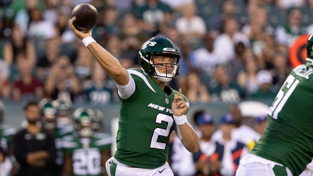New York Jets quarterback Zach Wilson