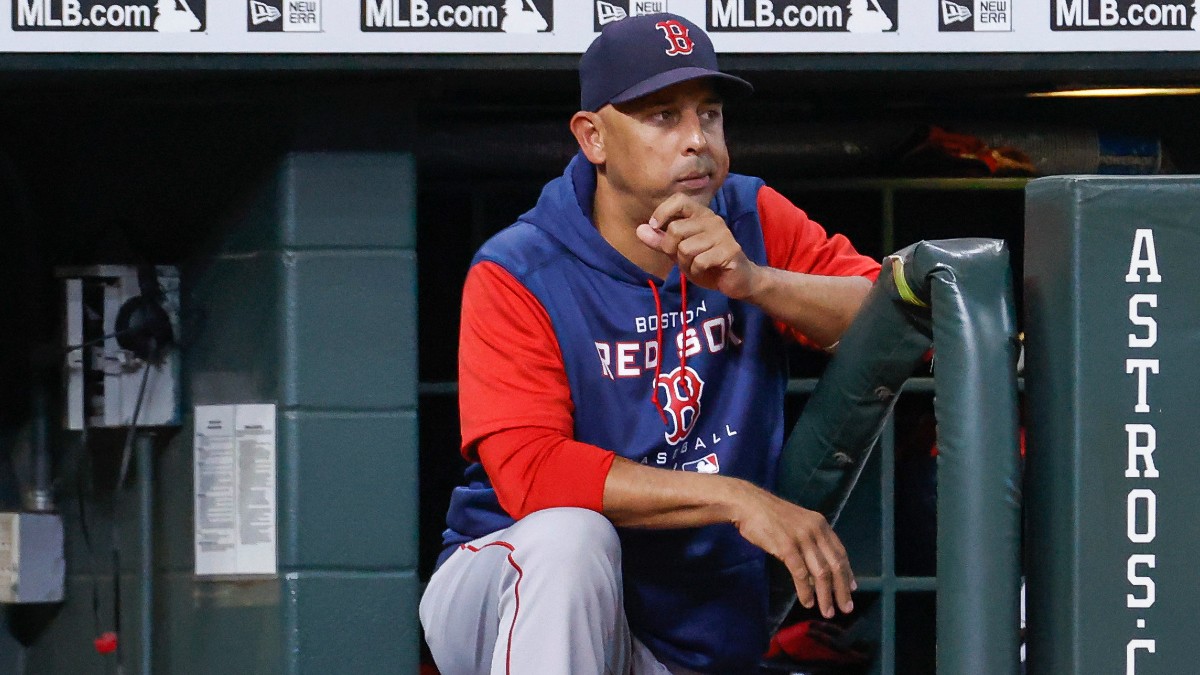 Boston Red Sox manager Alex Cora