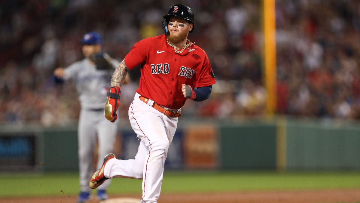 Boston Red Sox outfielder Alex Verdugo