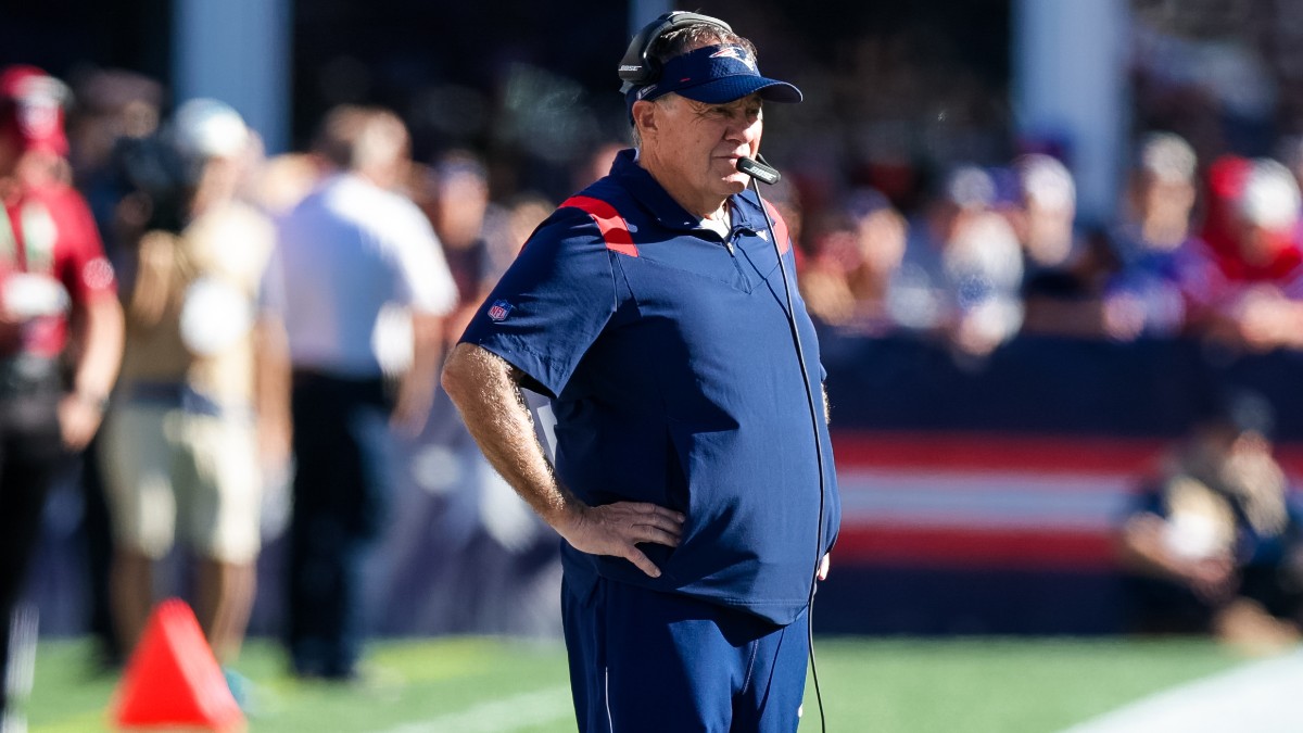 New England Patriots head coach Bill Belichick