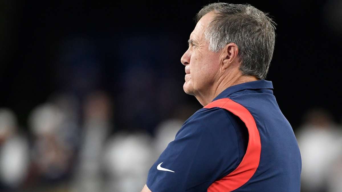 New England Patriots head coach Bill Belichick