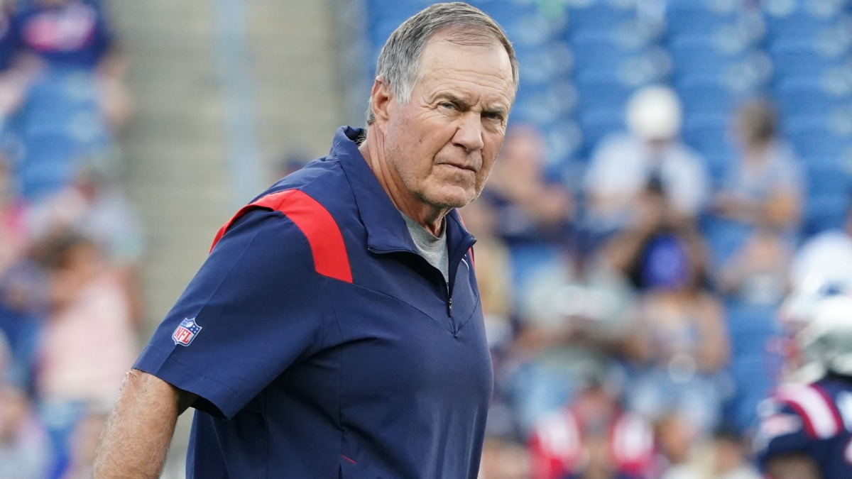 New England Patriots head coach Bill Belichick