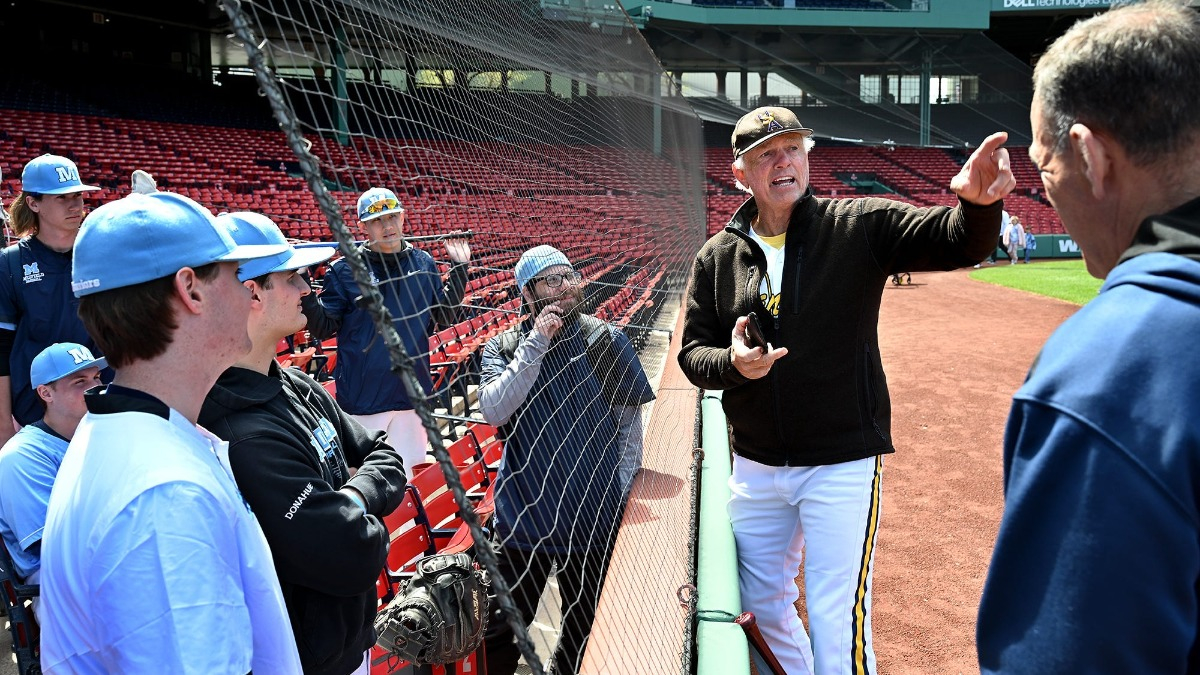 Former Boston Red Sox pitcher Bill Lee