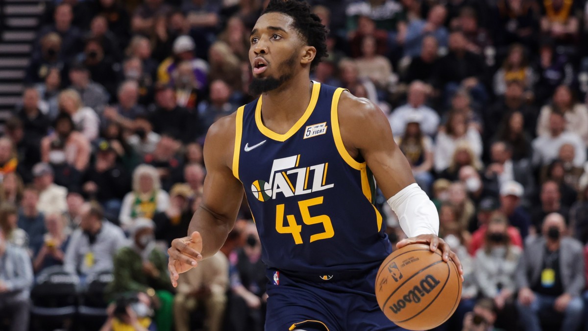 Utah Jazz guard Donovan Mitchell