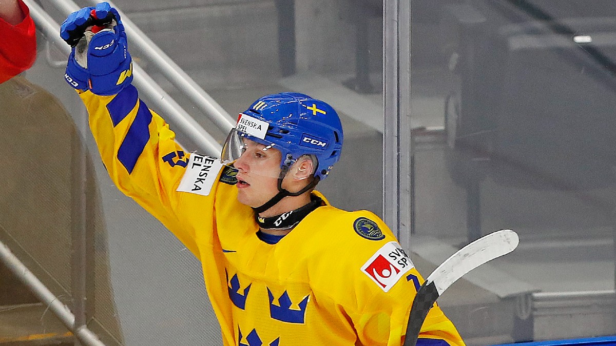Boston Bruins prospect Fabian Lysell