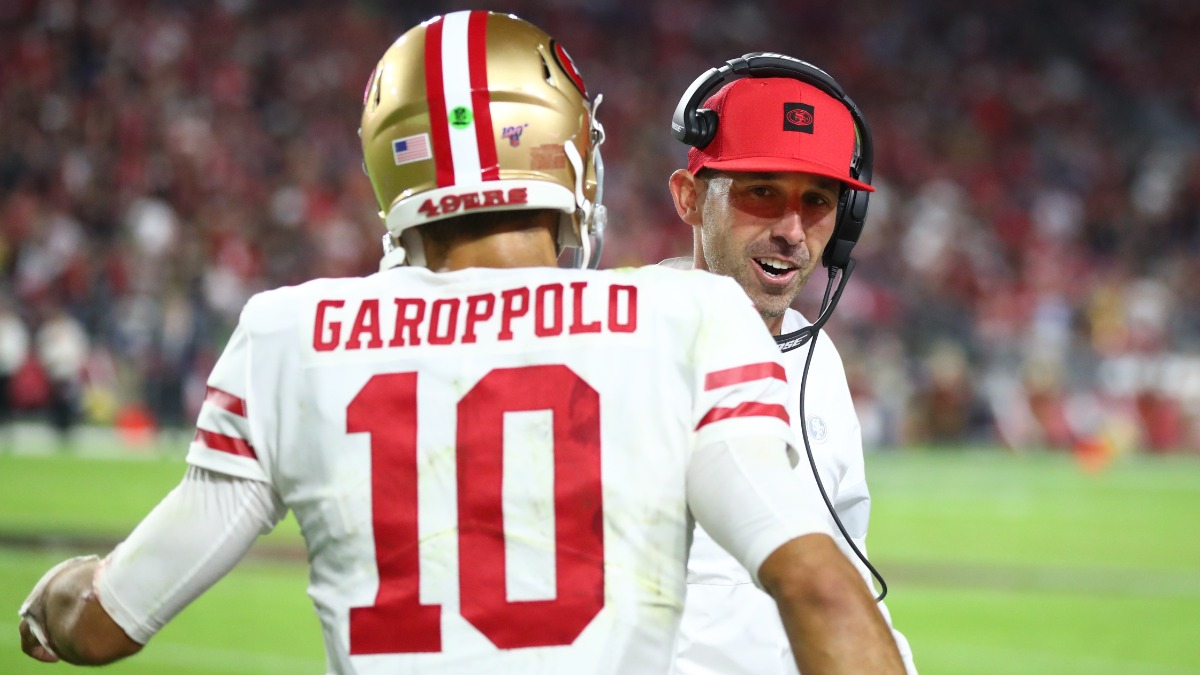 San Francisco 49ers quarterback Jimmy Garoppolo