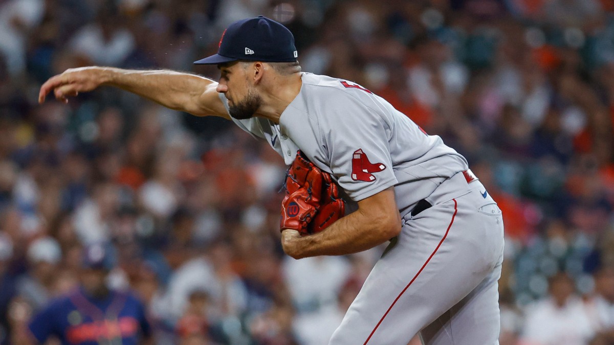 Boston Red Sox pitcher Nathan Eovaldi