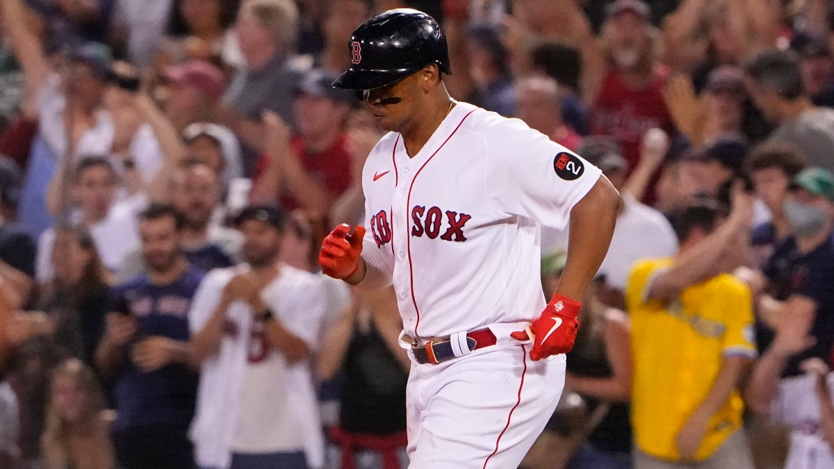 Boston Red Sox third baseman Rafael Devers