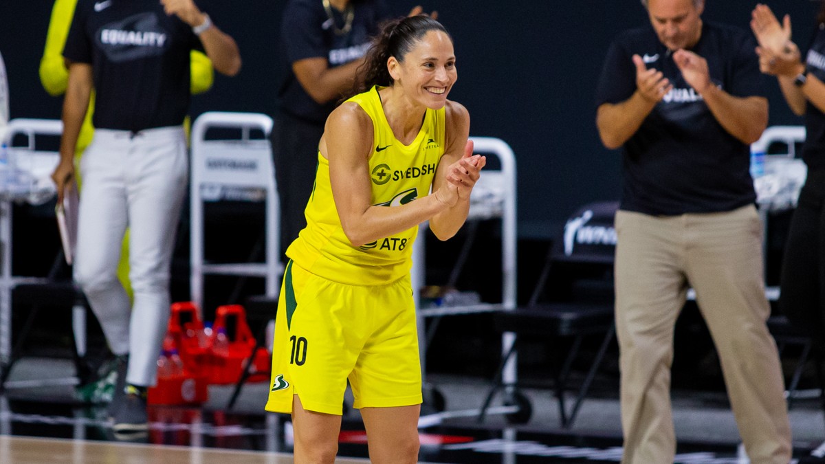 Seattle Storm guard Sue Bird