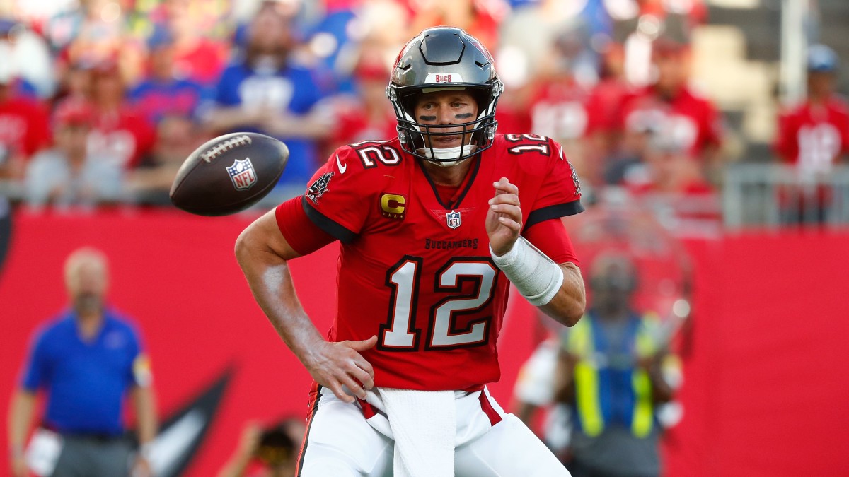 Retired Tampa Bay Buccaneers quarterback Tom Brady