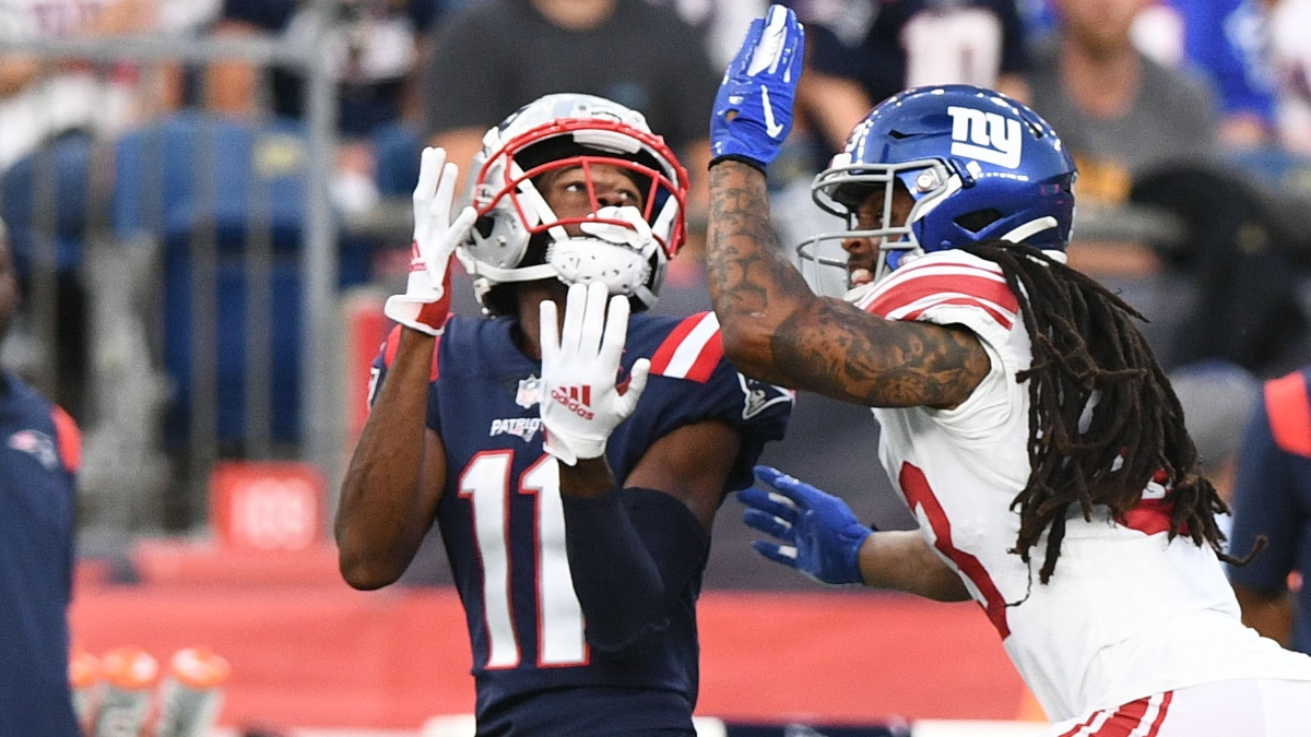 New England Patriots wide receiver Tyquan Thornton