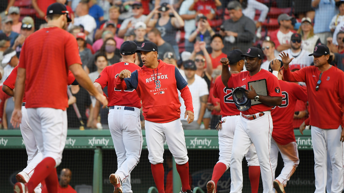 Boston Red Sox manager Alex Cora