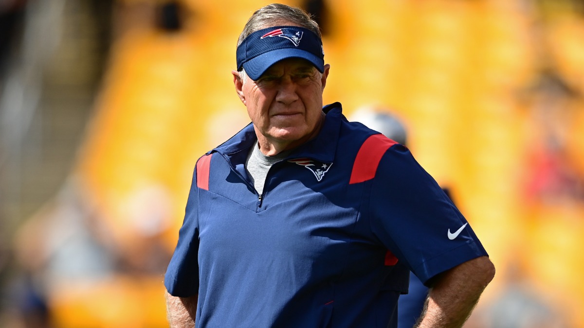 New England Patriots head coach Bill Belichick