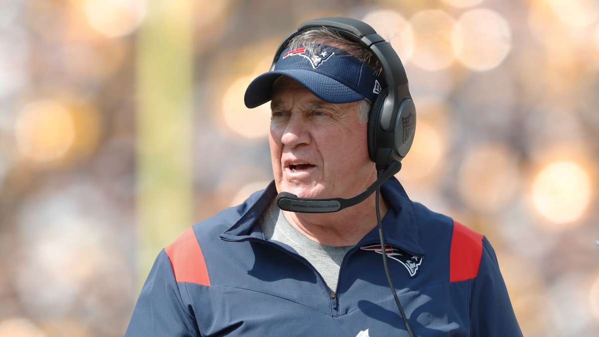 New England Patriots head coach Bill Belichick