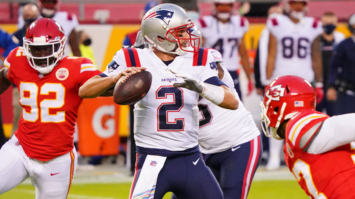 New England Patriots quarterback Brian Hoyer