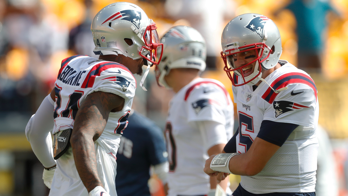 New England Patriots wide receiver Kendrick Bourne