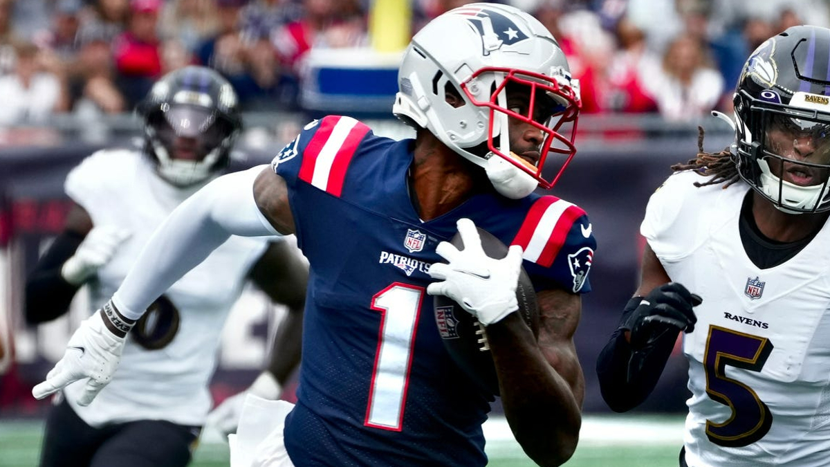 Patriots receiver DeVante Parker