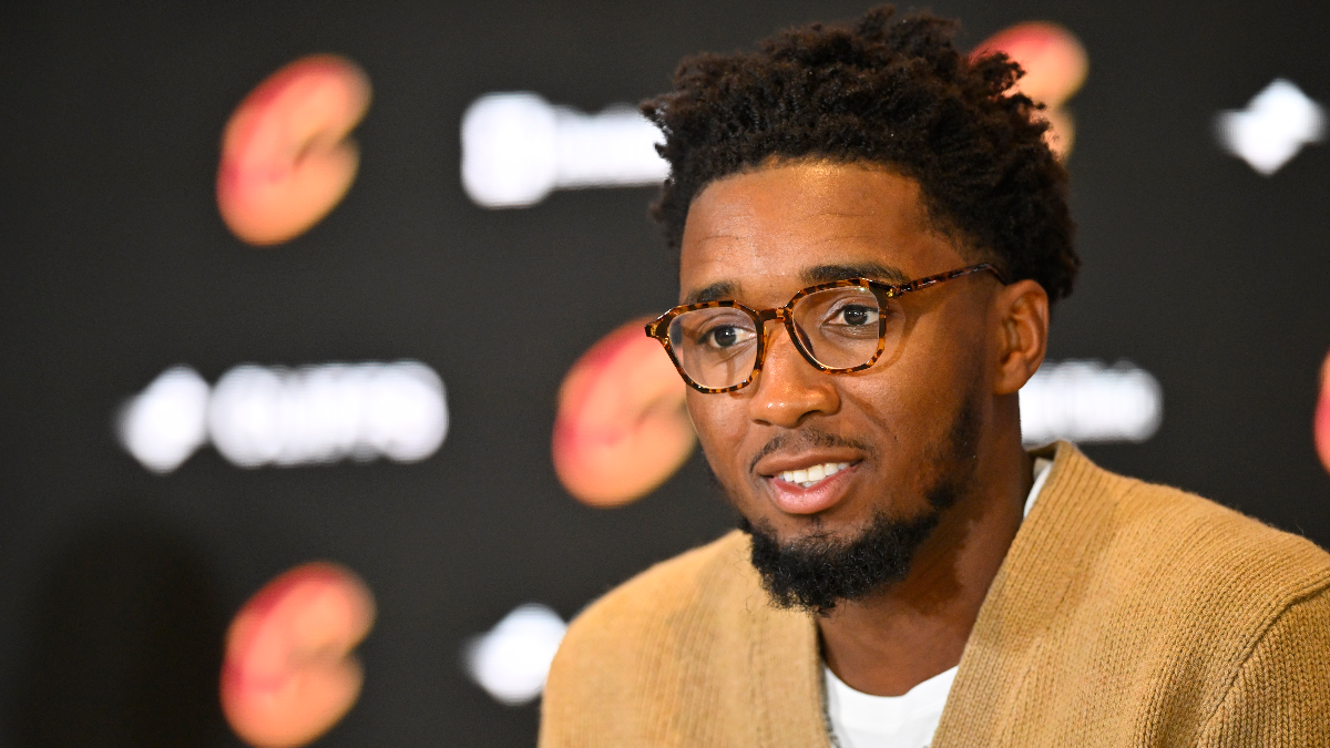 Cleveland Cavaliers guard Donovan Mitchell