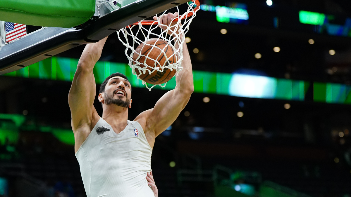 NBA center Enes Freedom