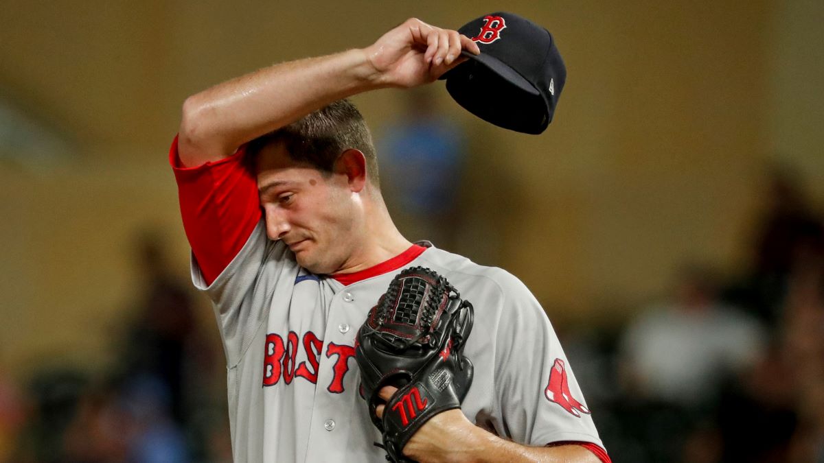 Boston Red Sox reliever Garrett Whitlock