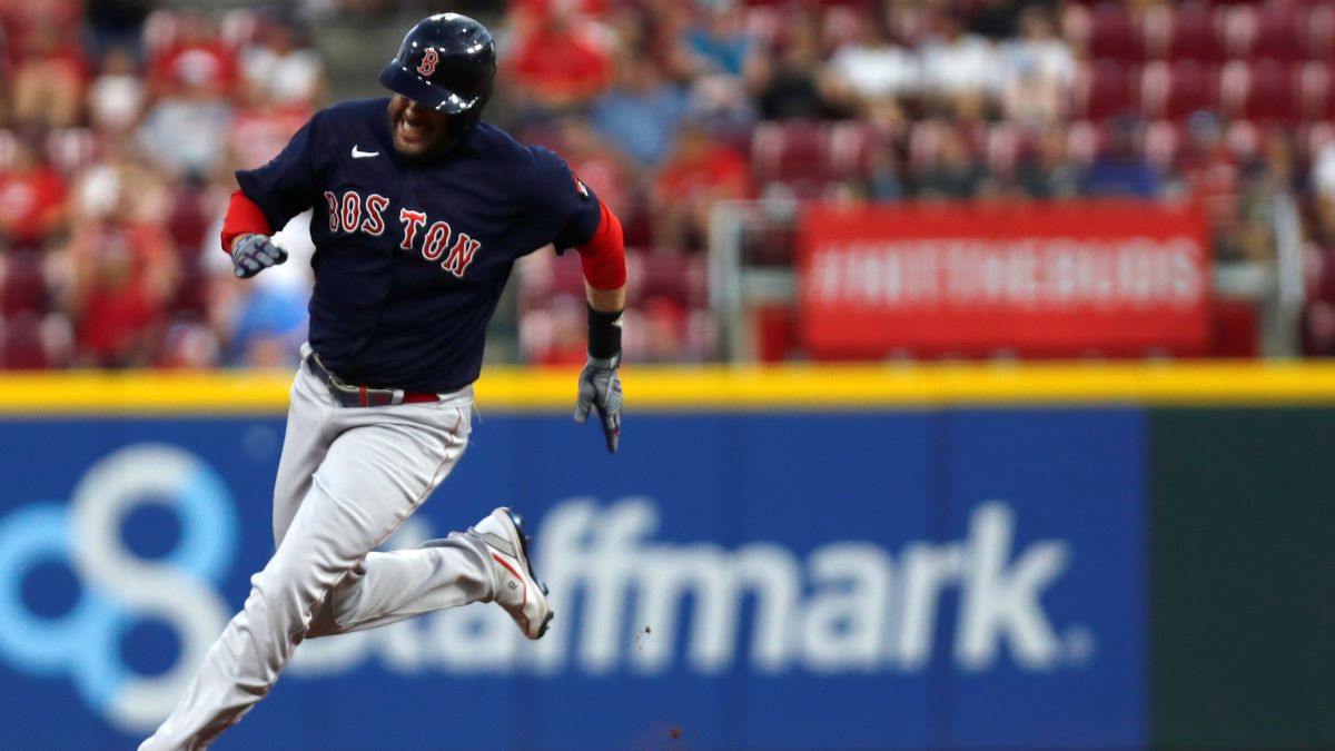 Boston Red Sox designated hitter J.D. Martinez