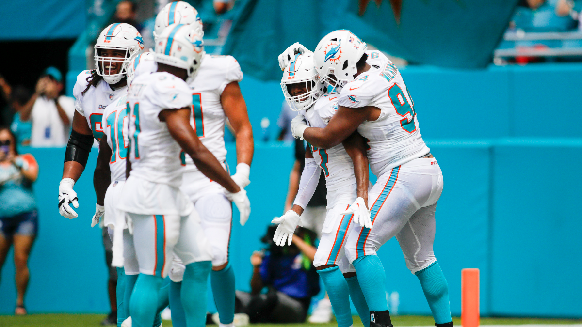 Miami Dolphins wide receiver Jaylen Waddle