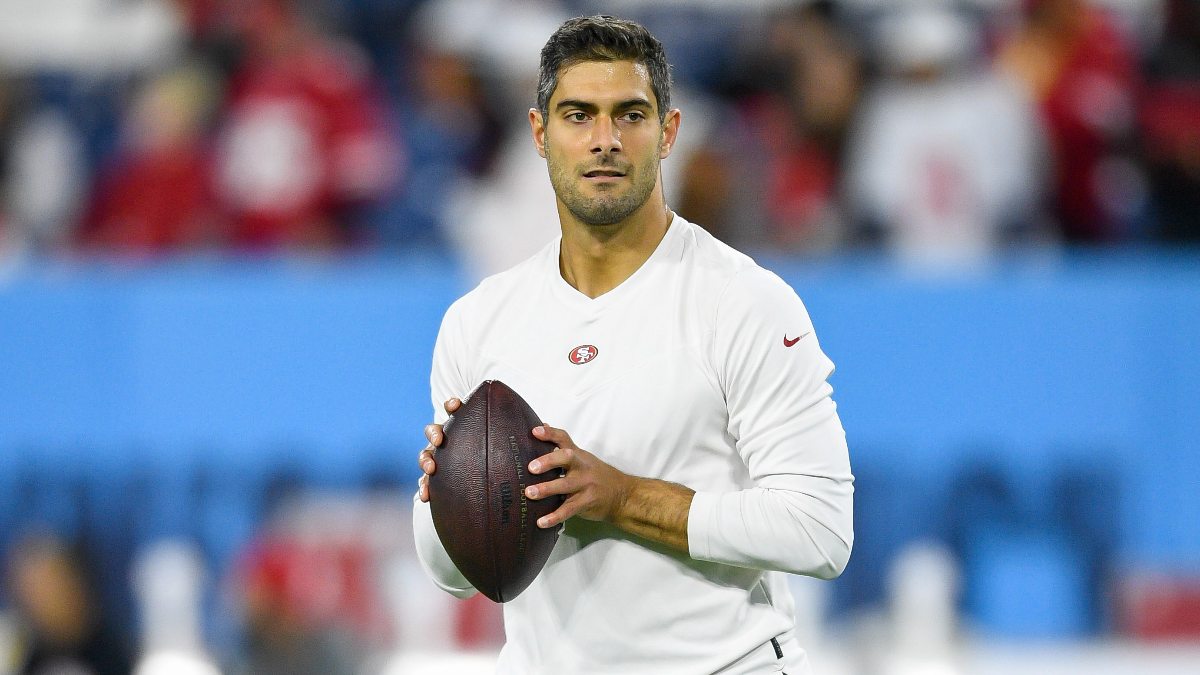 San Francisco 49ers quarterback Jimmy Garoppolo