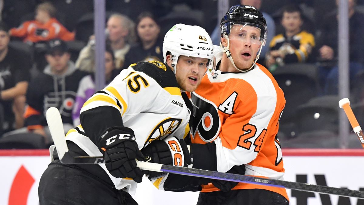 Boston Bruins forward Joona Koppanen