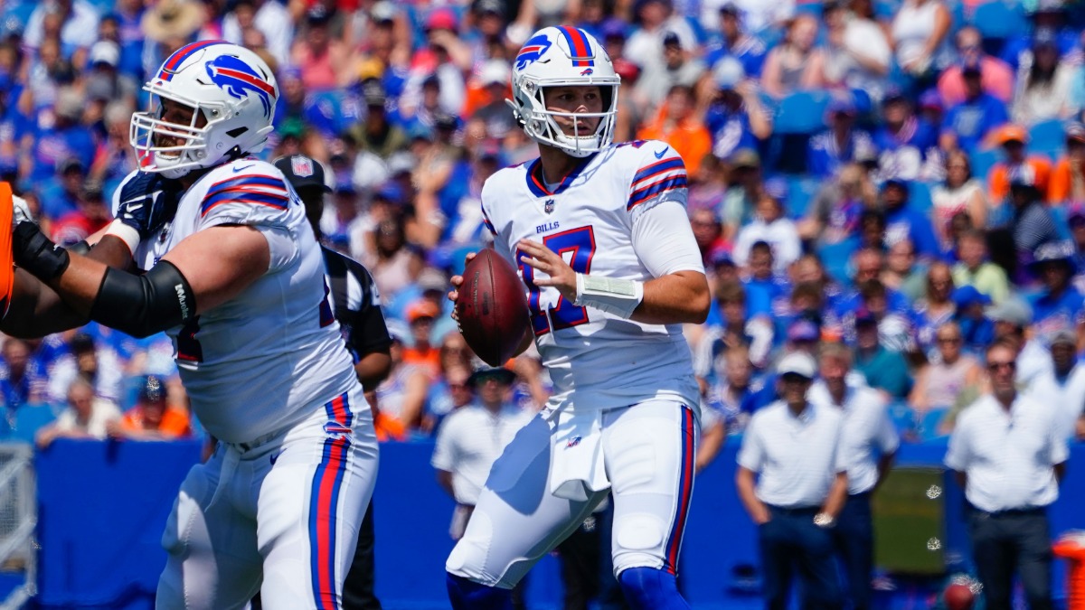 Buffalo Bills quarterback Josh Allen