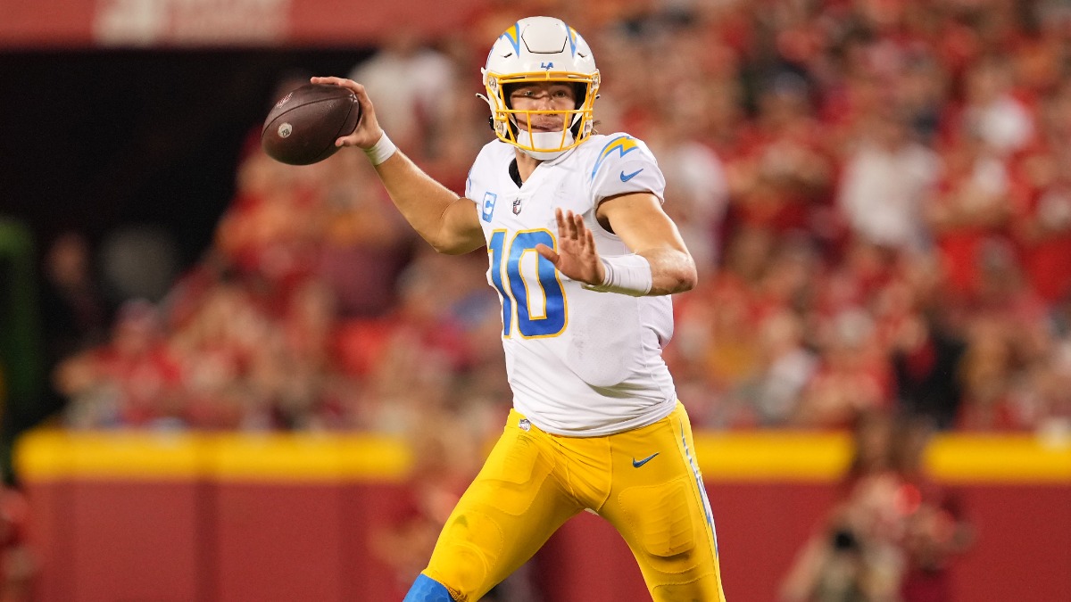 Los Angeles Chargers quarterback Justin Herbert