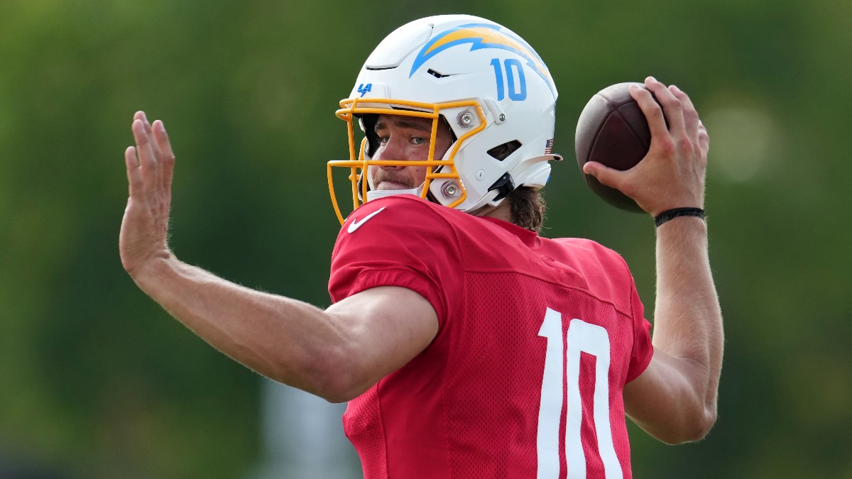 Los Angeles Chargers quarterback Justin Herbert