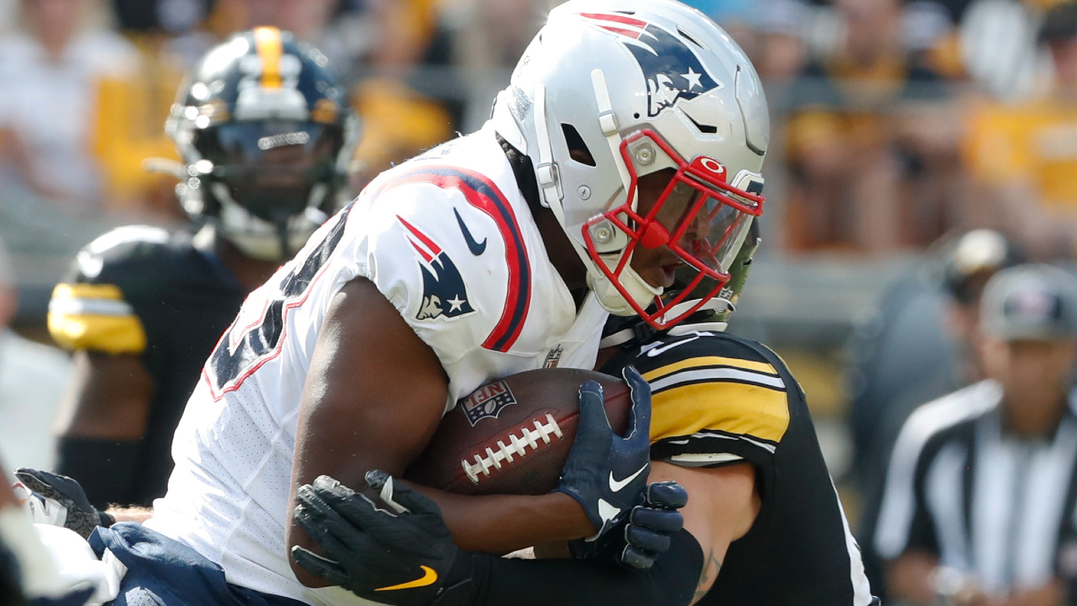 New England Patriots wide receiver Lil'Jordan Humphrey
