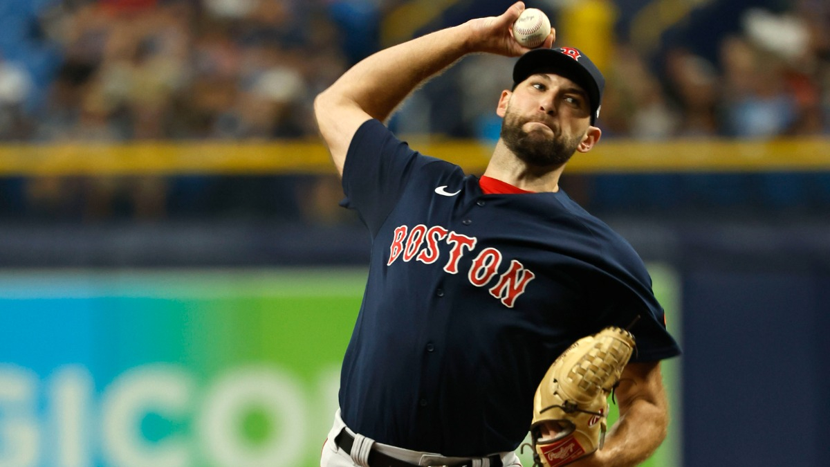 Red Sox starting pitcher Michael Wacha