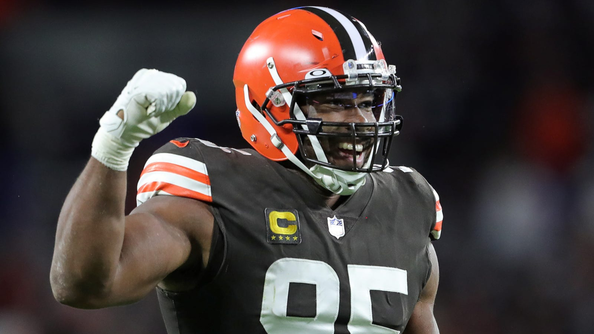 Cleveland Browns defensive end Myles Garrett