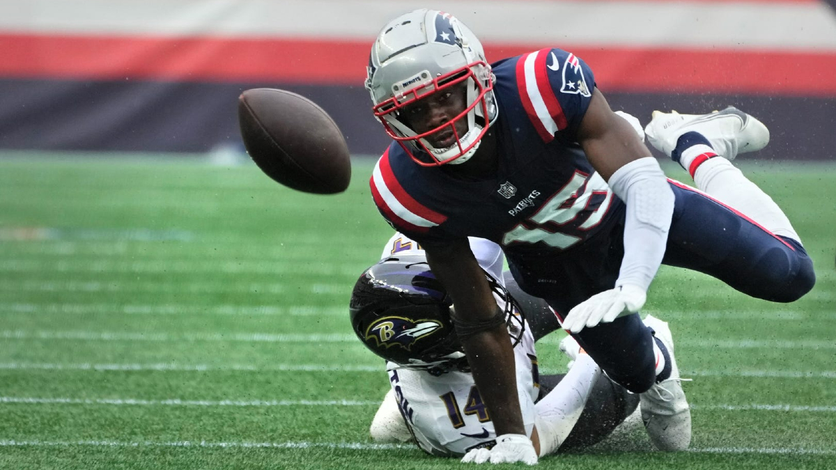 New England Patriots receiver Nelson