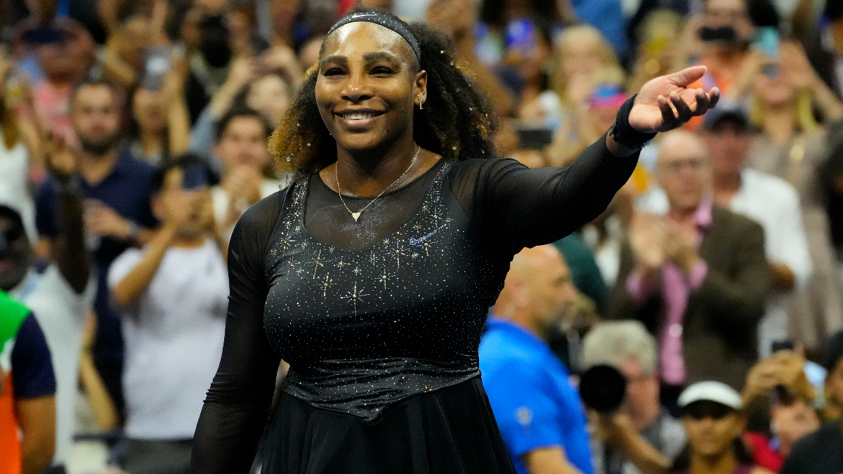 Tennis player Serena Williams