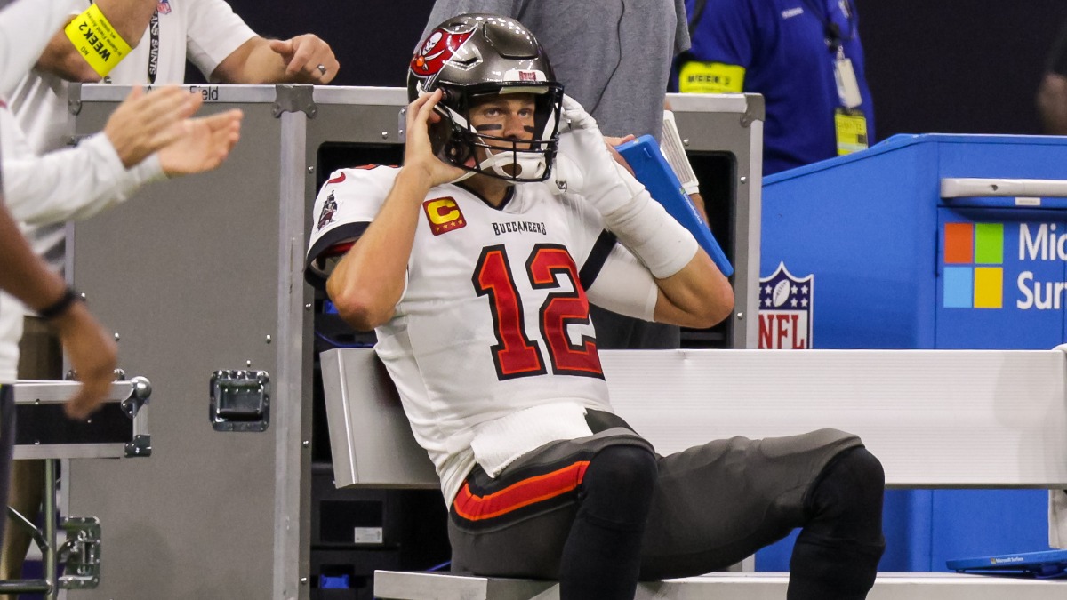 Tampa Bay Buccaneers quarterback Tom Brady