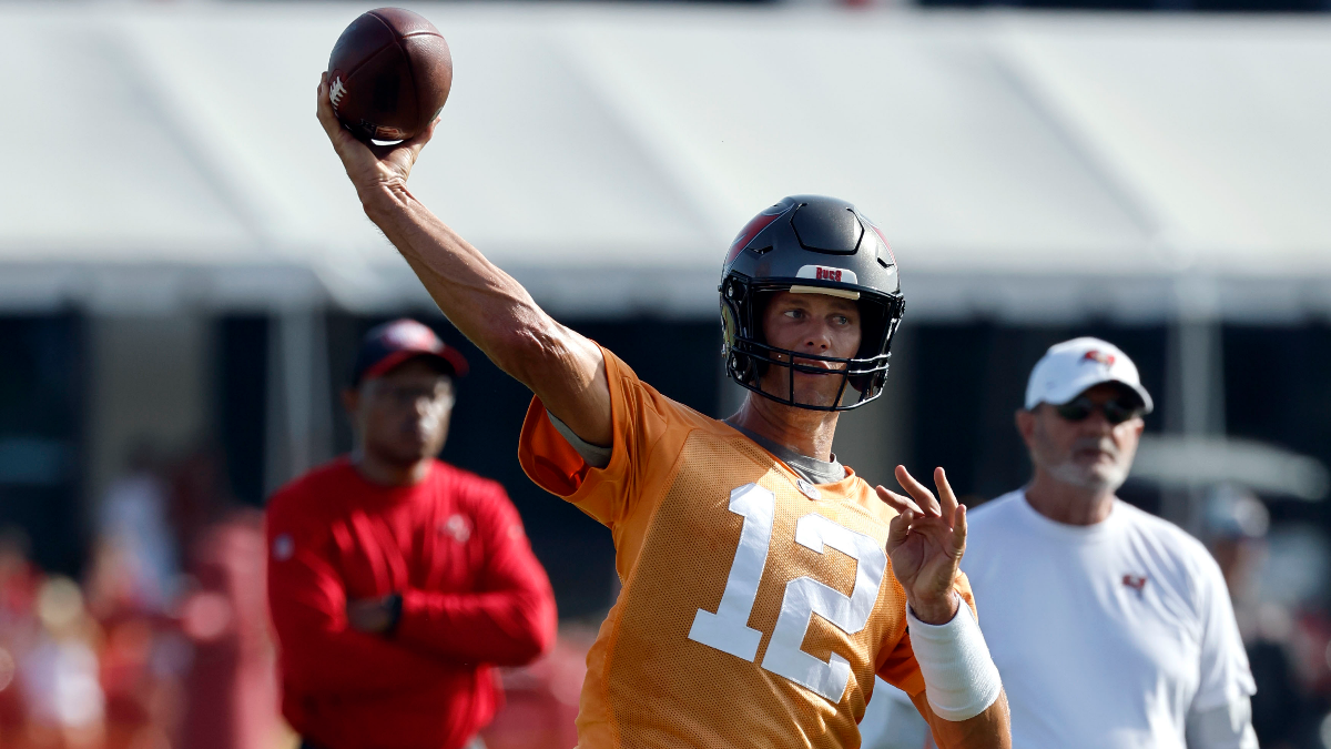 Tampa Bay Buccaneers quarterback Tom Brady
