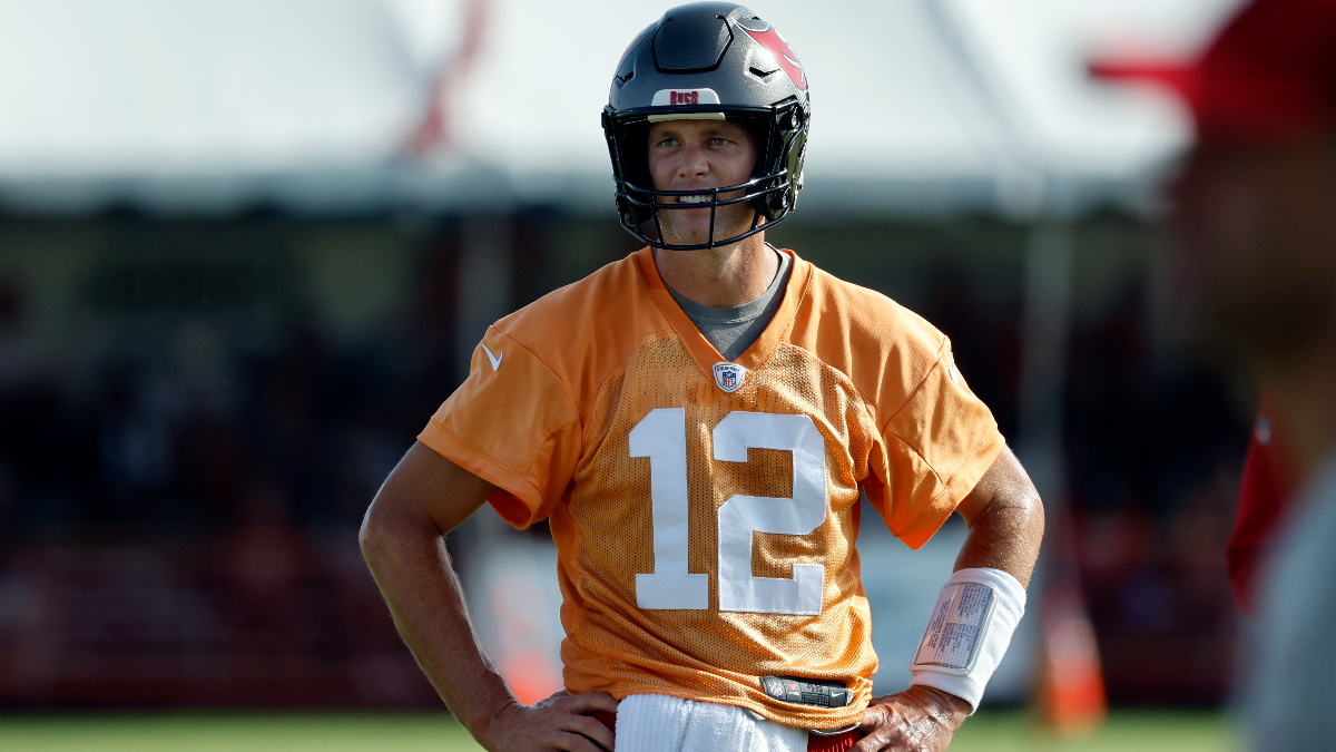 Tampa Bay Buccaneers quarterback Tom Brady